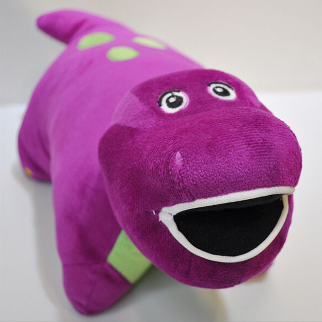 barney the dinosaur pillow