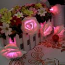 SZTARA 20 LED Christmas Wedding Flower Rose Fairy String Lights Lamp Indoor/Outdoor